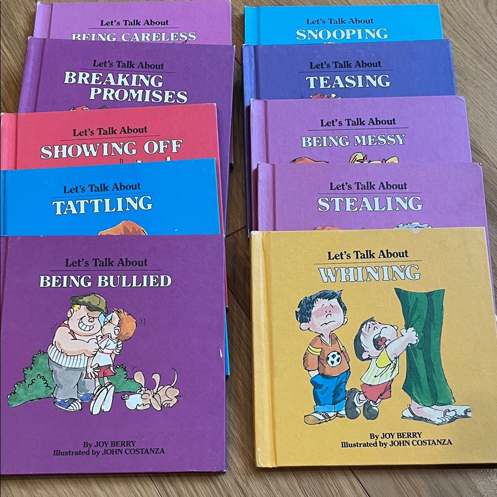 1980’s Let's Talk About Book Set
